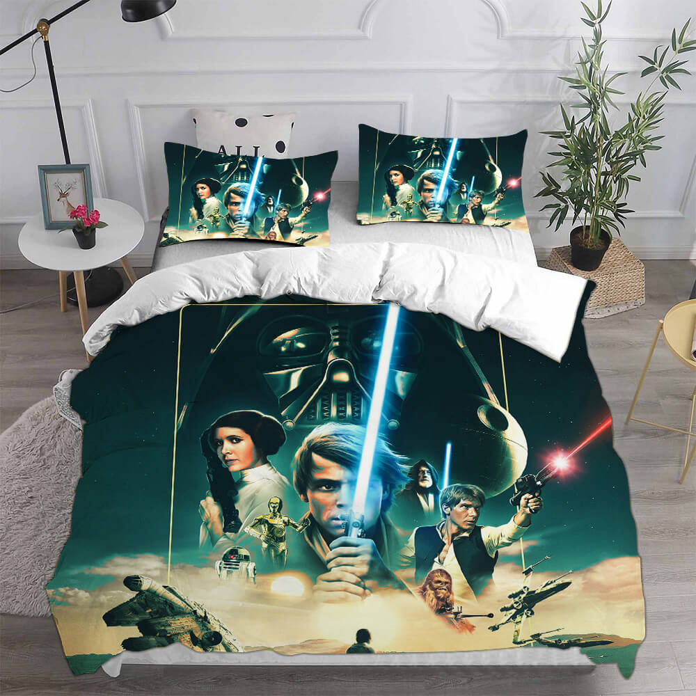 Star Wars A New Hope Cosplay Bedding Set Duvet Covers Bed Sheets Sets