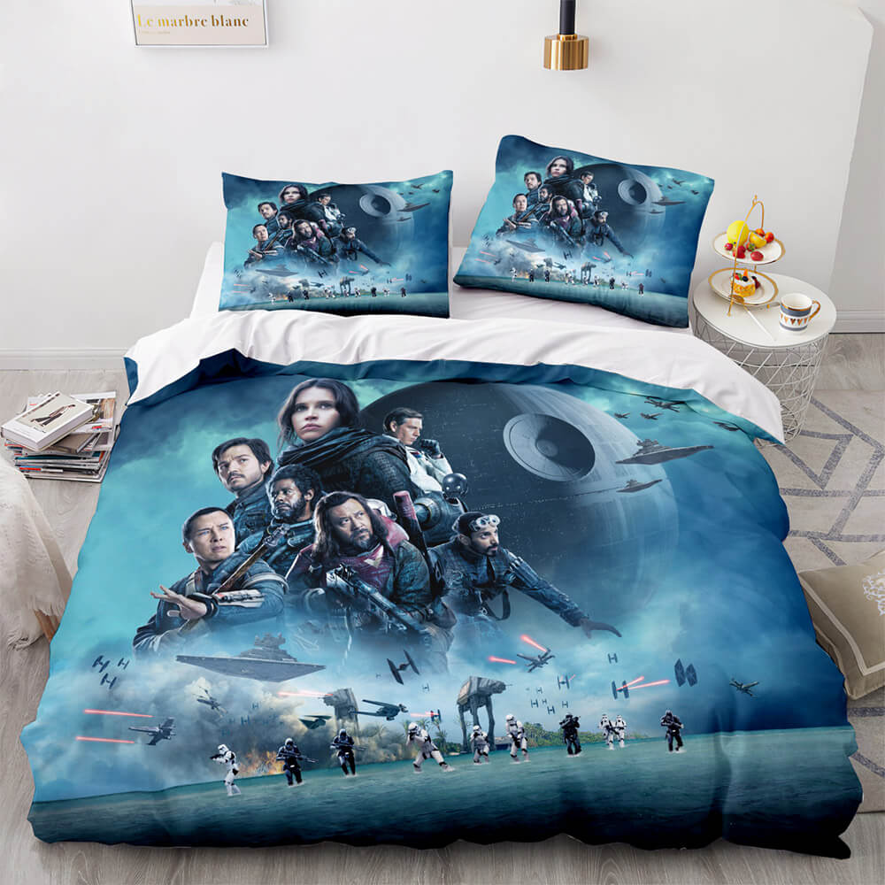 Star Wars Bedding Set Quilt Cosplay Duvet Cover Bed Sheets Sets