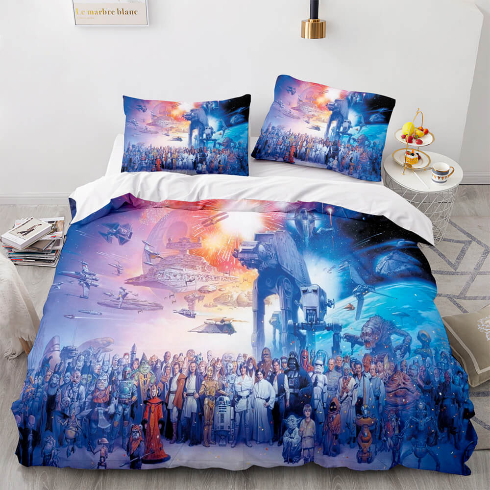 Star Wars Cosplay Bedding Set Duvet Covers Bed Sheets Sets