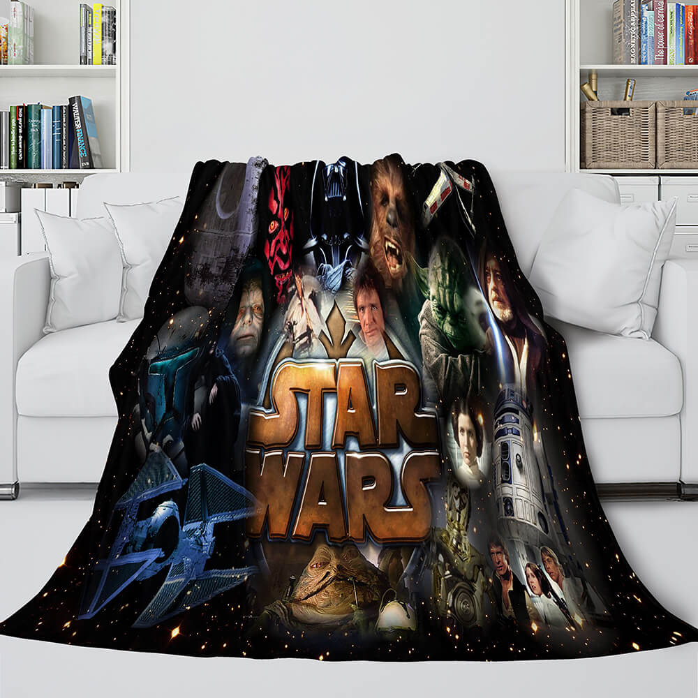 Star Wars Cosplay Blanket Flannel Fleece Blanket Throw Quilt Blanket