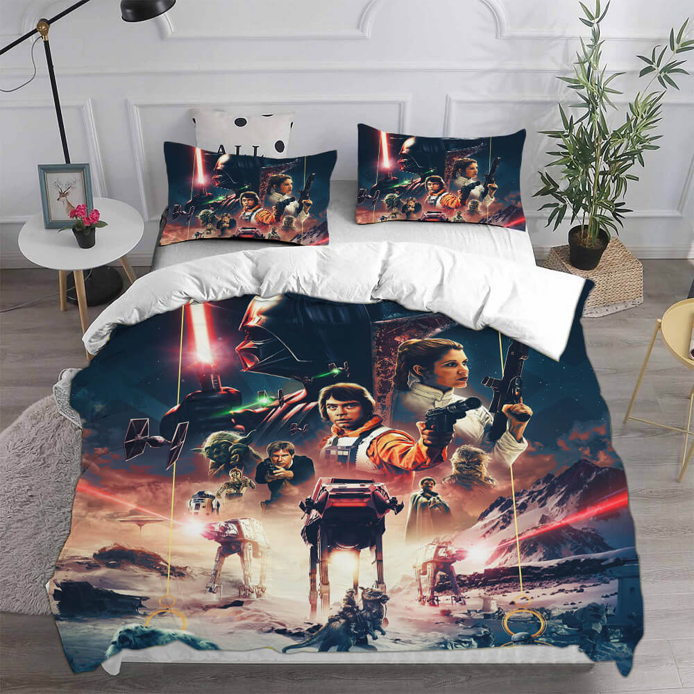 Star Wars Empire Strikes Back Bedding Set Duvet Covers Bed Sheets Sets
