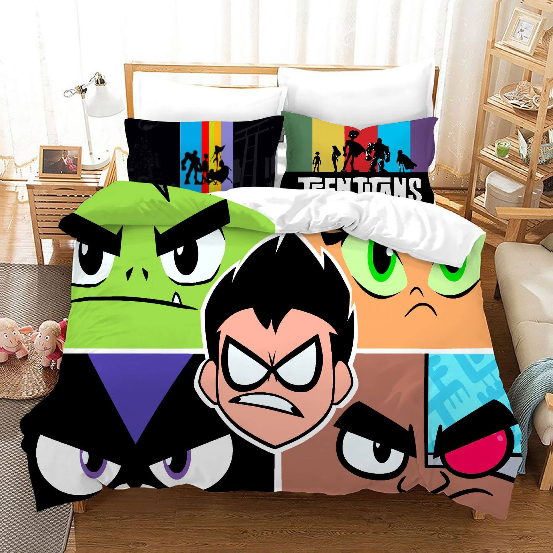 Teen Titans Go UK Bedding Set Duvet Cover Without Filler