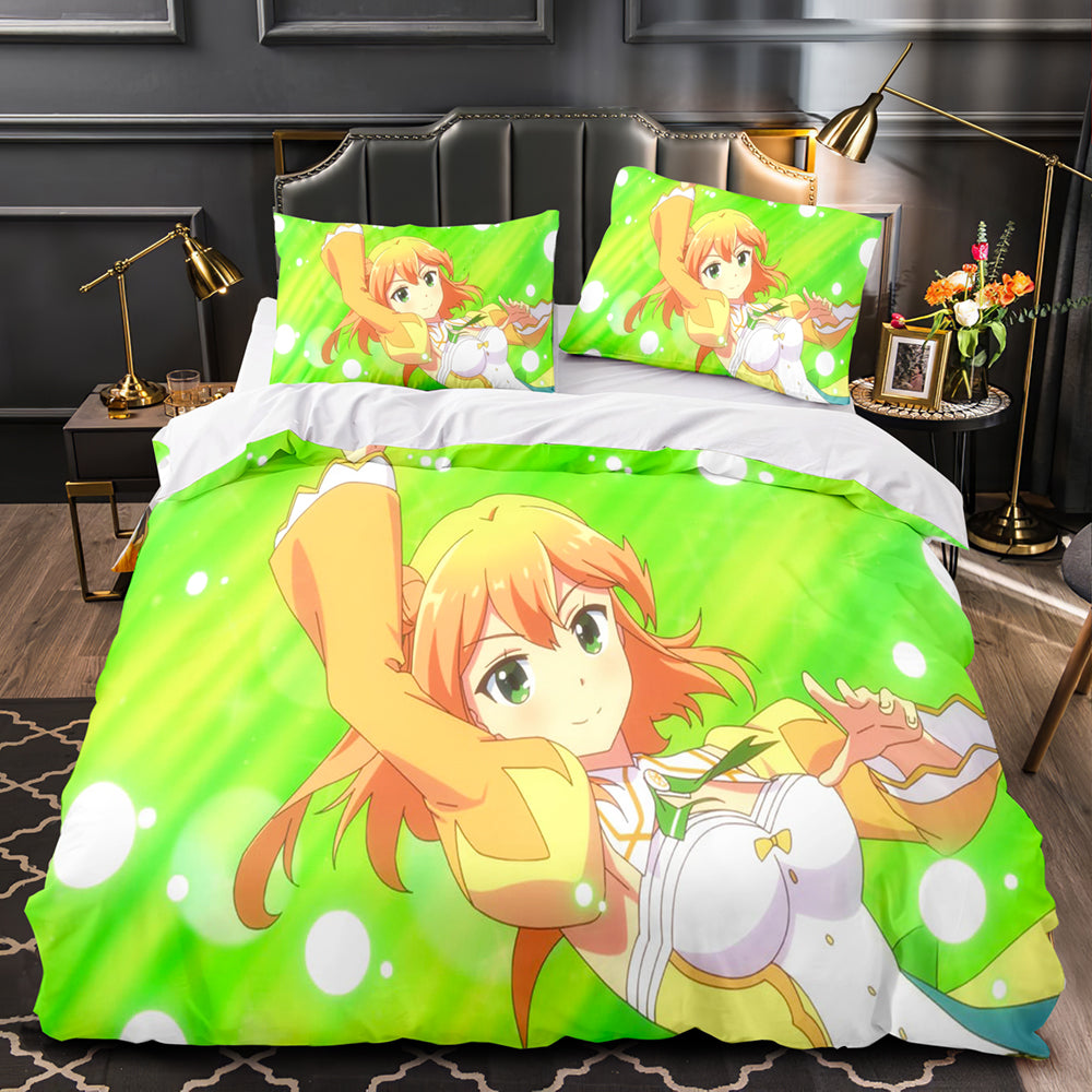 The Demon Girl Next Door Bedding Set Cosplay Quilt Duvet Cover Bed Sets