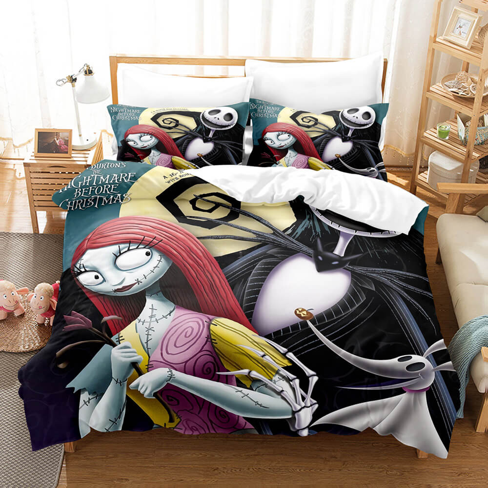 The Nightmare Before Christmas Cosplay Bedding Set Duvet Cover Bed Sets