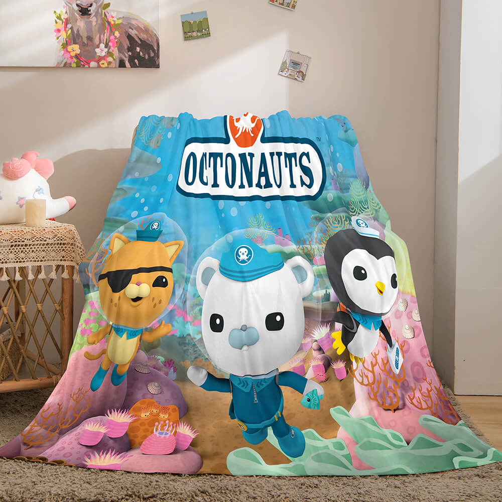 The Octonauts Flannel Fleece Blanket Throw Cosplay Quilt Blanket