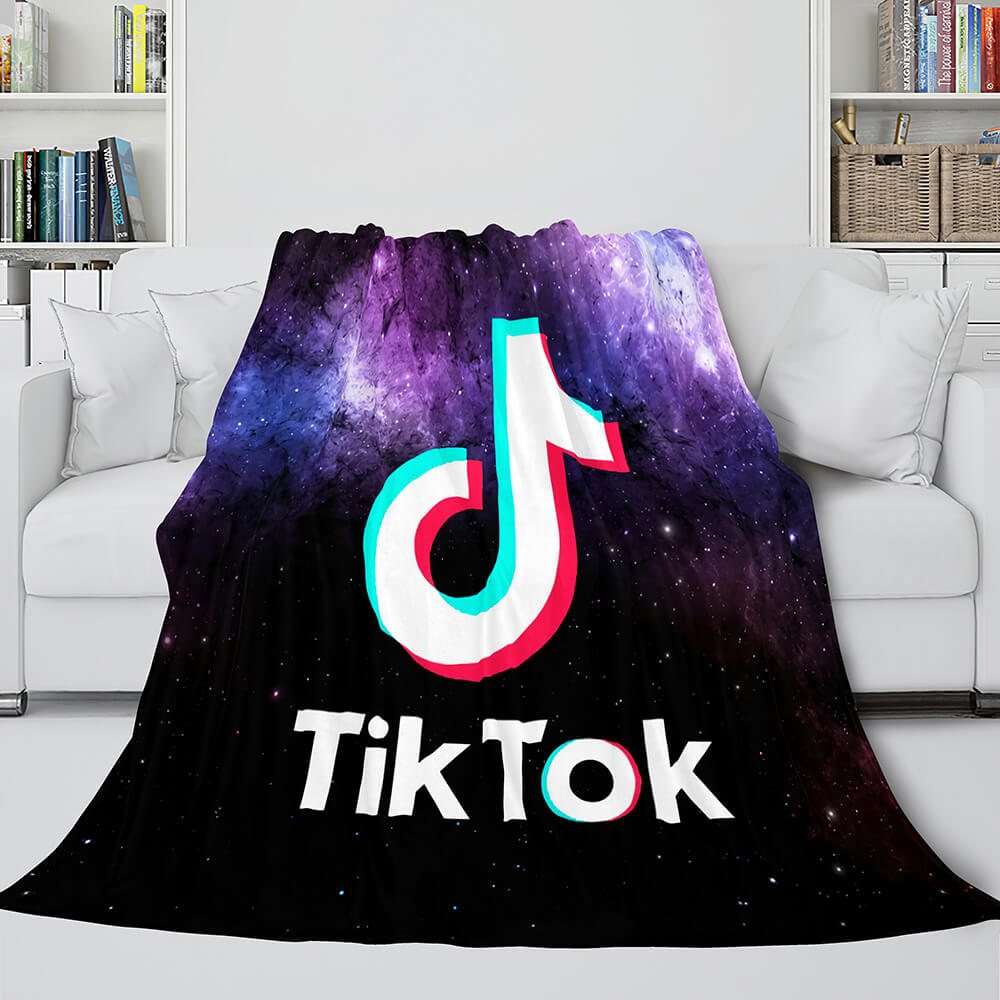 TikTok Soft Flannel Fleece Blanket Throw Cosplay Blanket Quilt Bedding