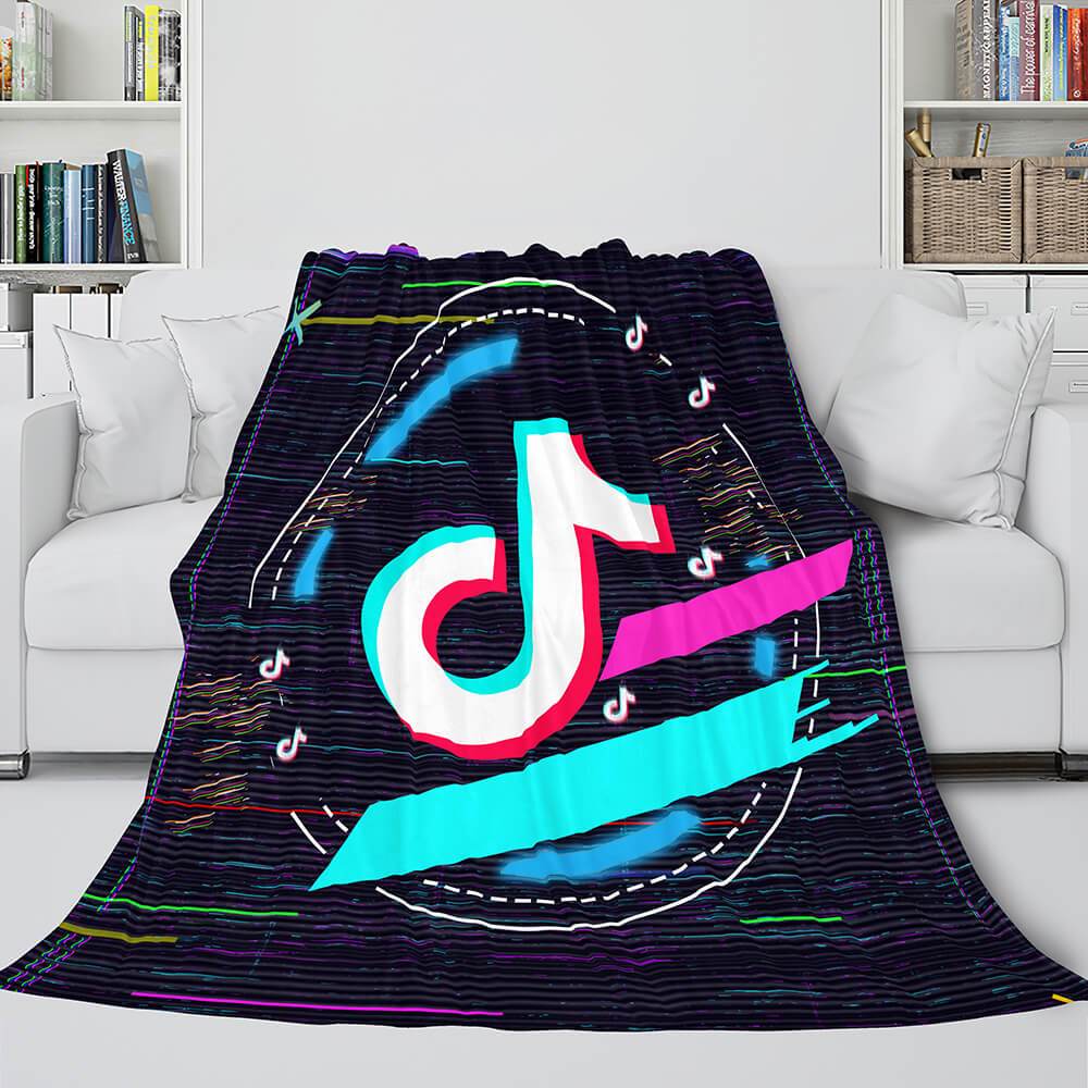 TikTok UK Blanket Tik Tok Flannel Fleece Blankets