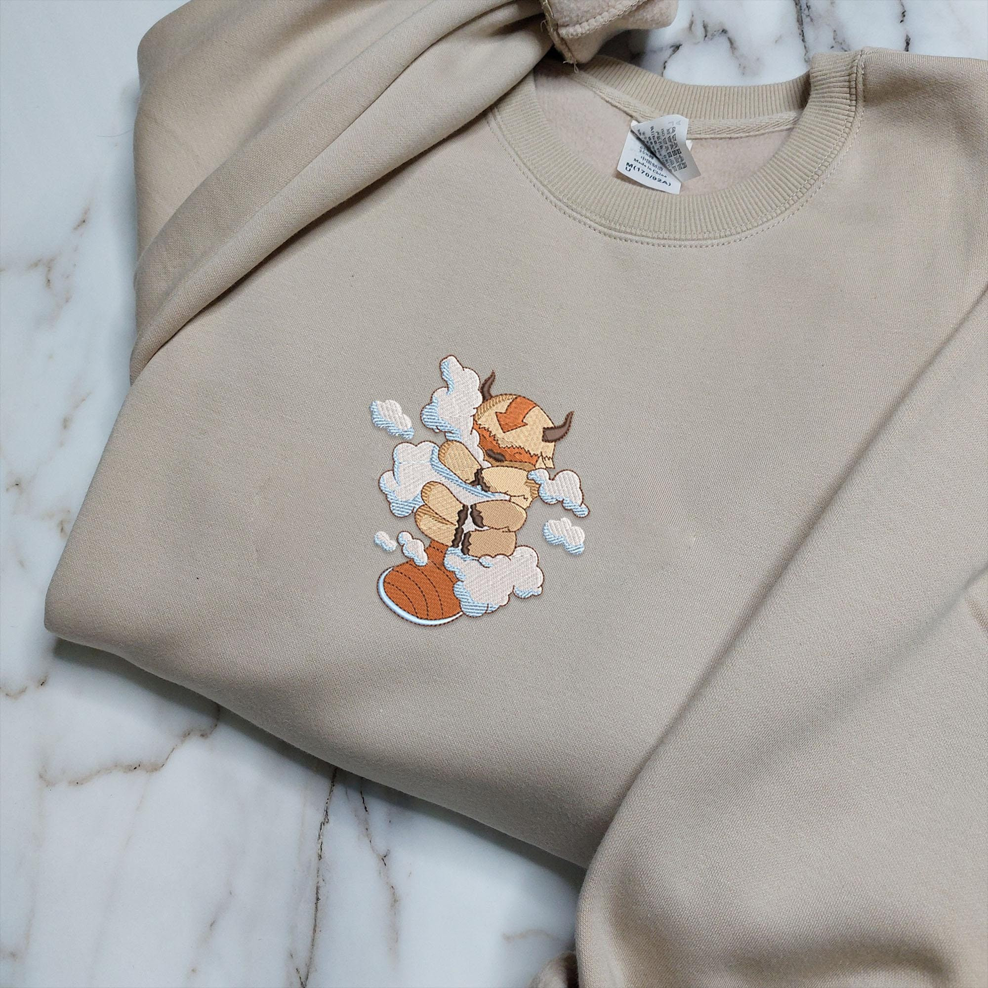 Embroidered Anime Embroidery Sweatshirt