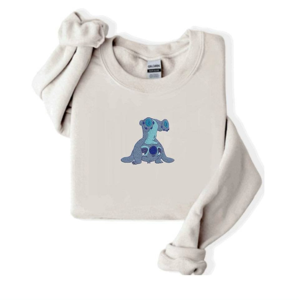 Lilo Stitch Embroidered Sweatshirt