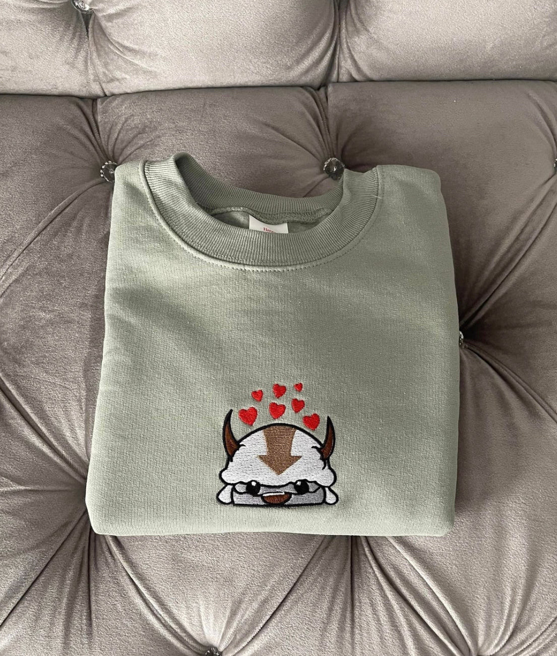 Appa X Valentine Day Embroidered Sweatshirt