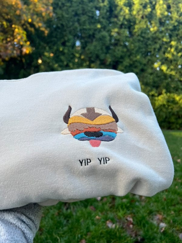 Appa Cloud Colorful Embroidered Hoodie