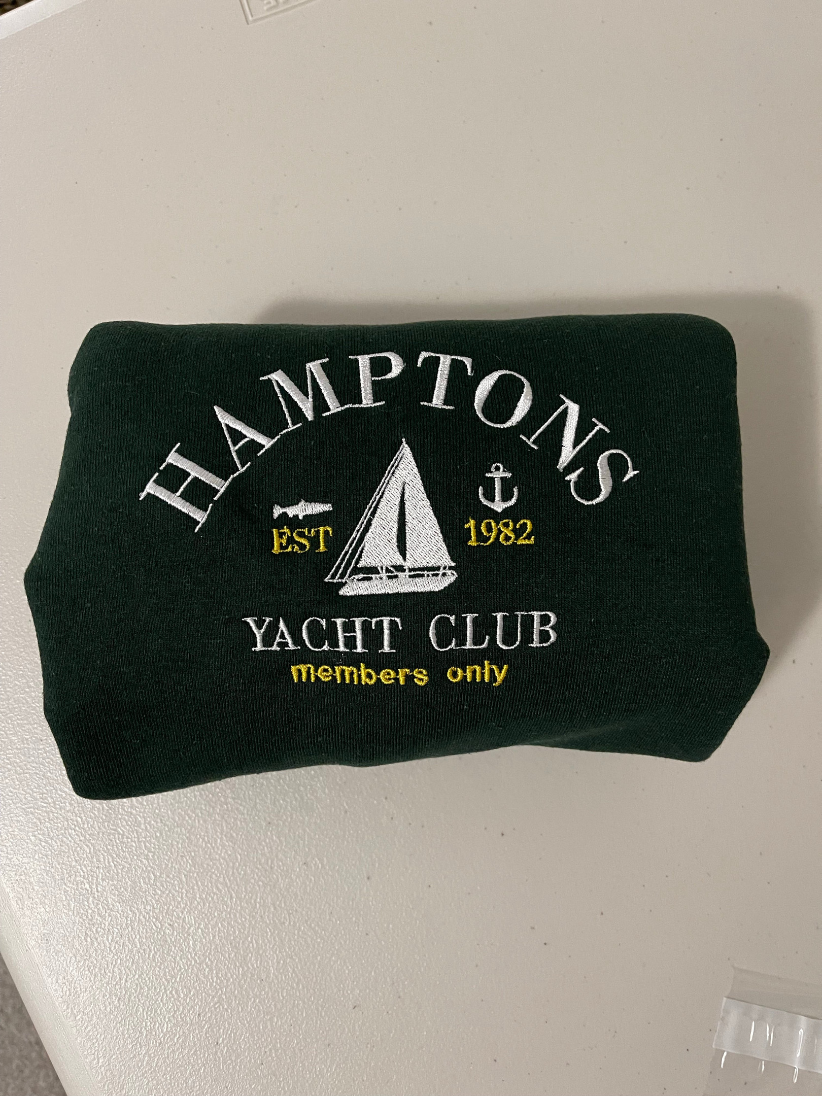 Hamptons Embroidered Sweatshirt