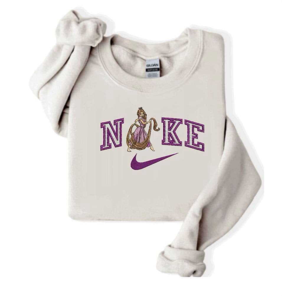 Rapunzel Sweatshirt Embroidery Mens Womens Unisex Clothing