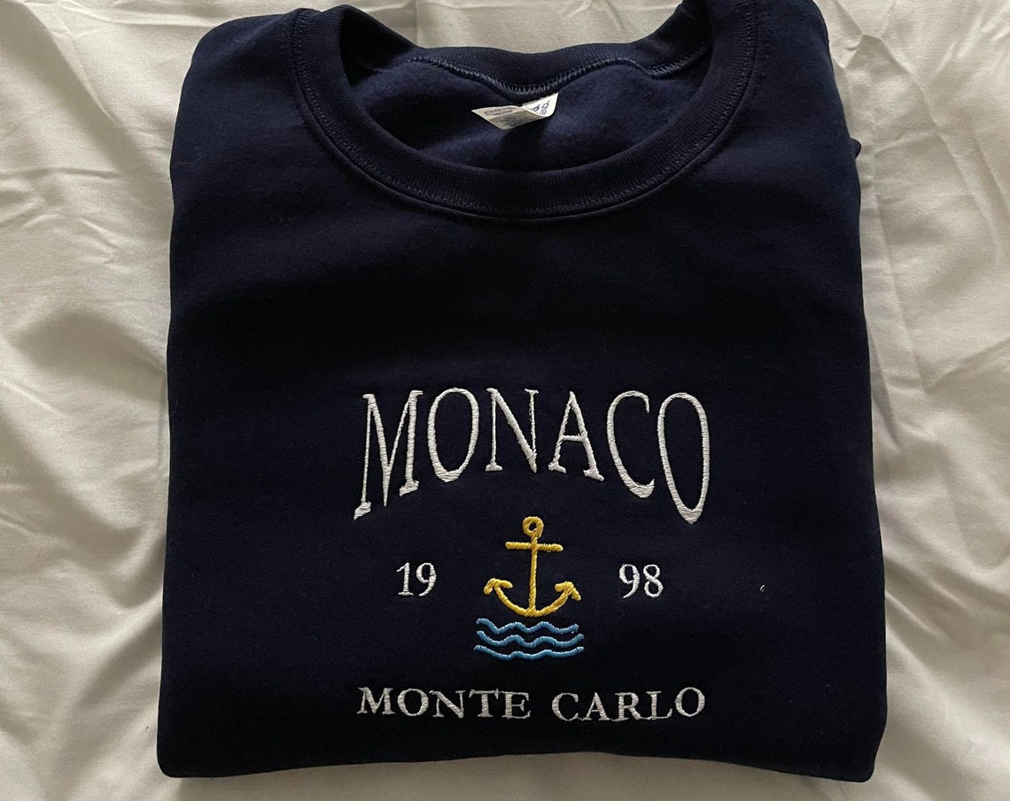 Monaco Embroidered Sweatshirt