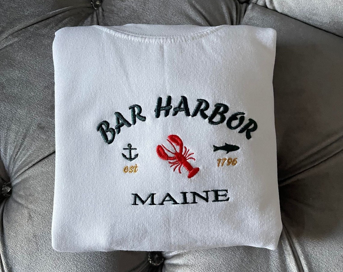 Bar Harbor Embroidered Sweater