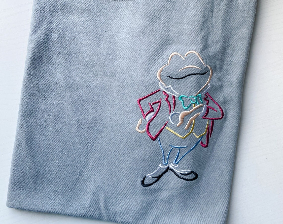 Mr Toad Embroidered T Shirt Disney Embroidered Shirt Tank Top Long Sleeve