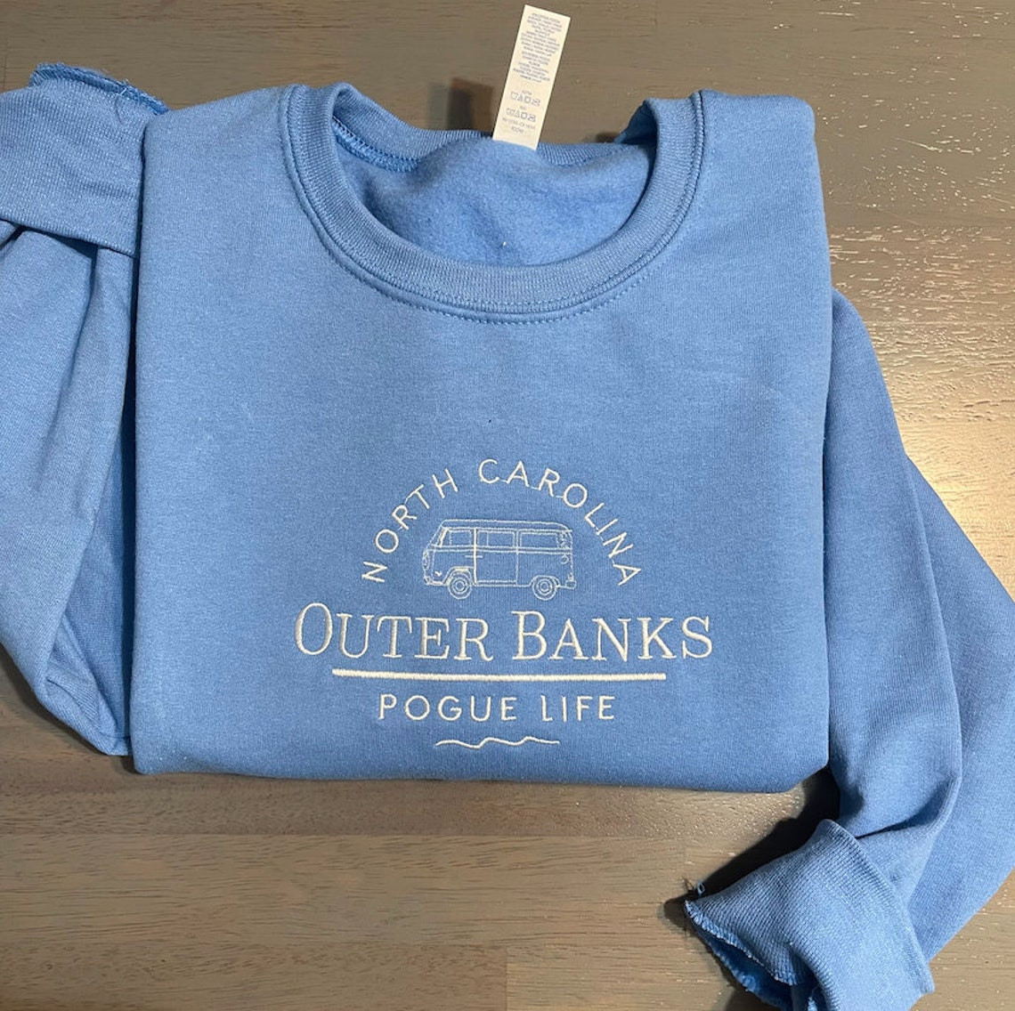 Outer Banks Embroidered Sweatshirt Outer Banks North Carolina