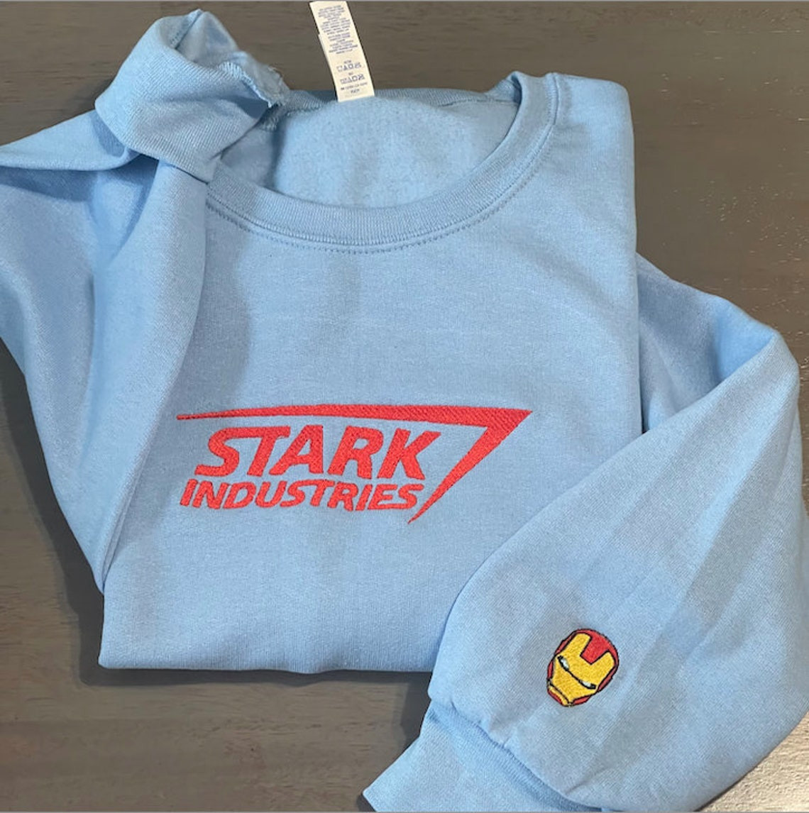 Stark Industries Embroidered Sweatshirt