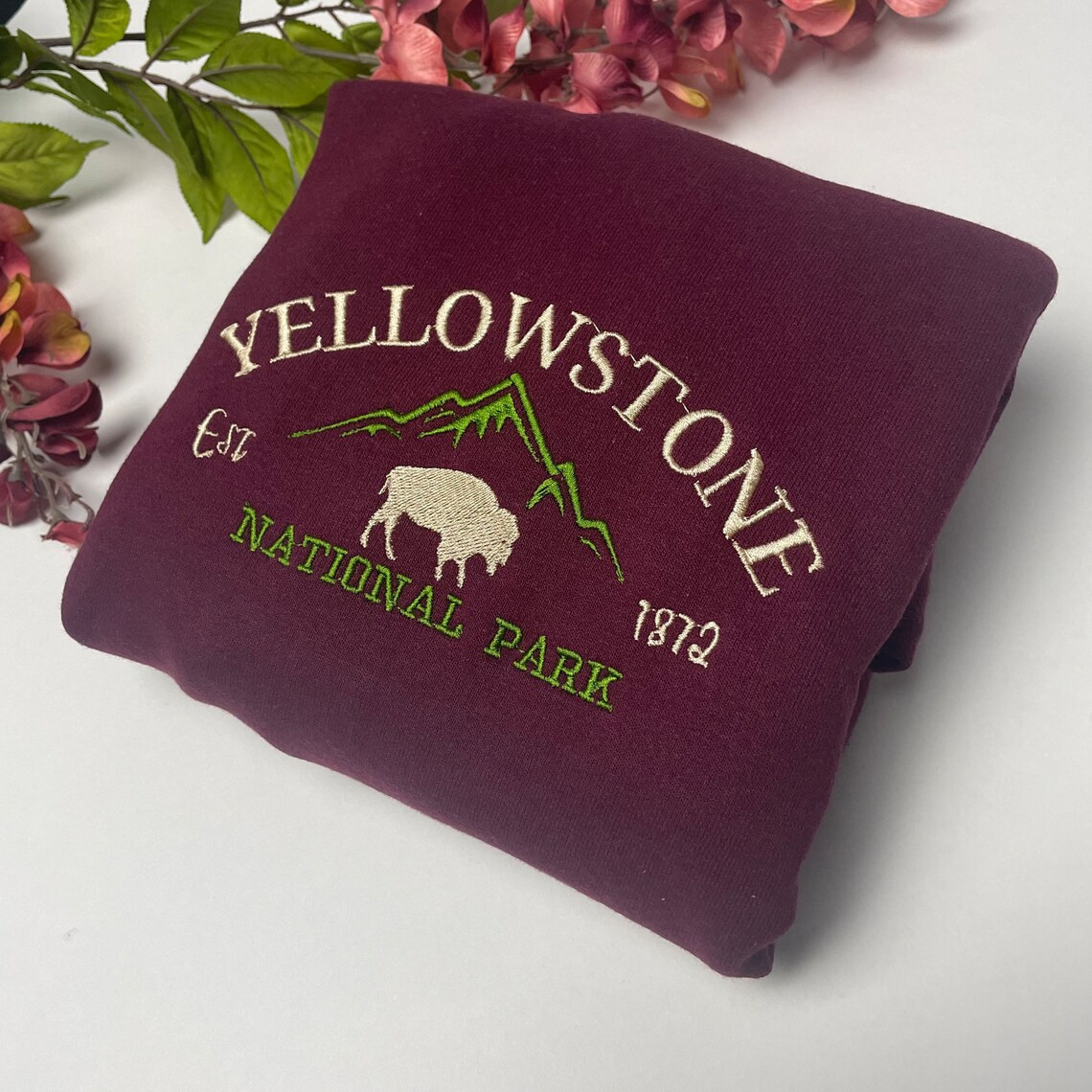 Yellowstone Embroidered Sweatshirt