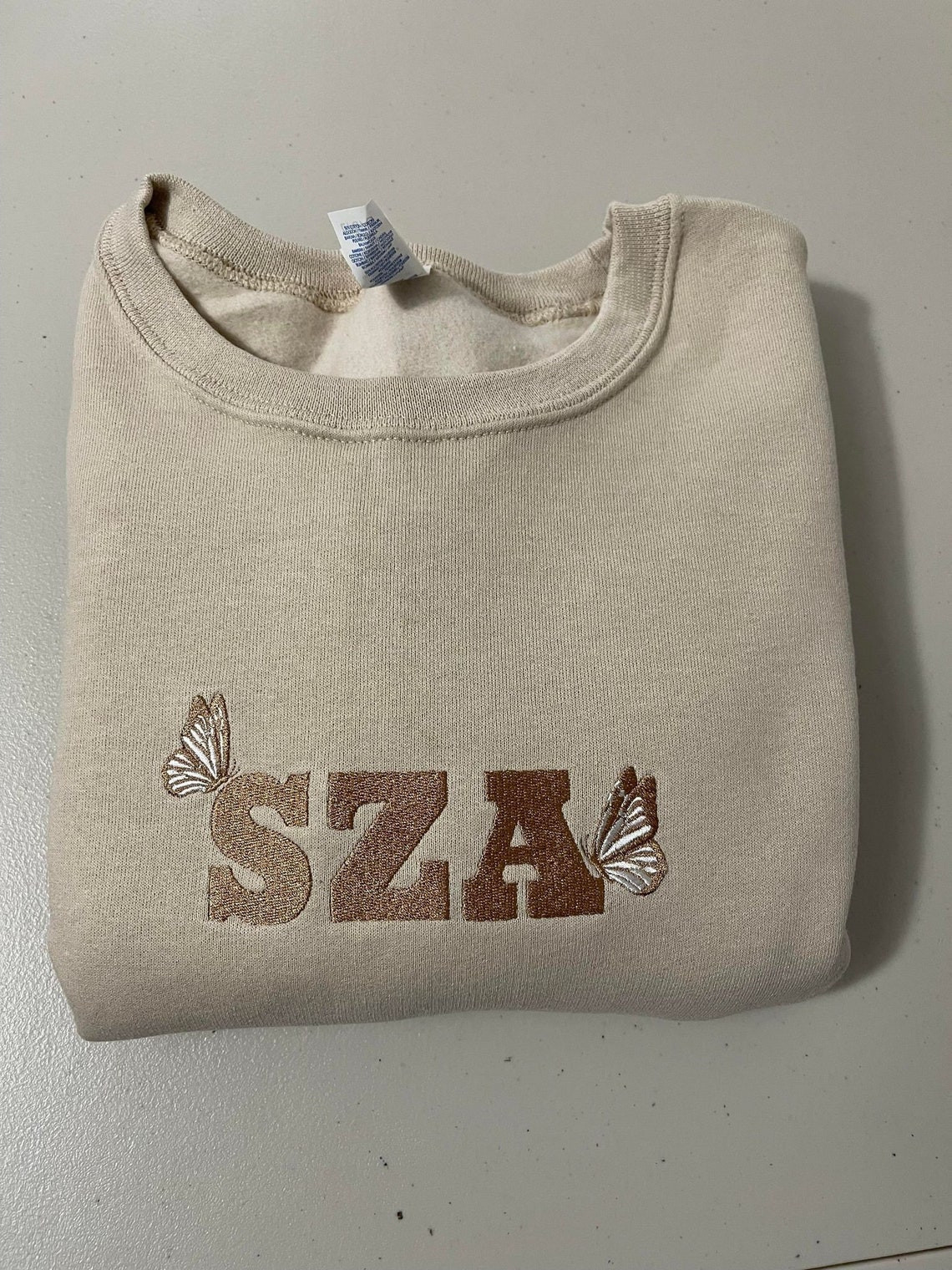 Sza Embroidered Crewneck Choose Your Color Crew