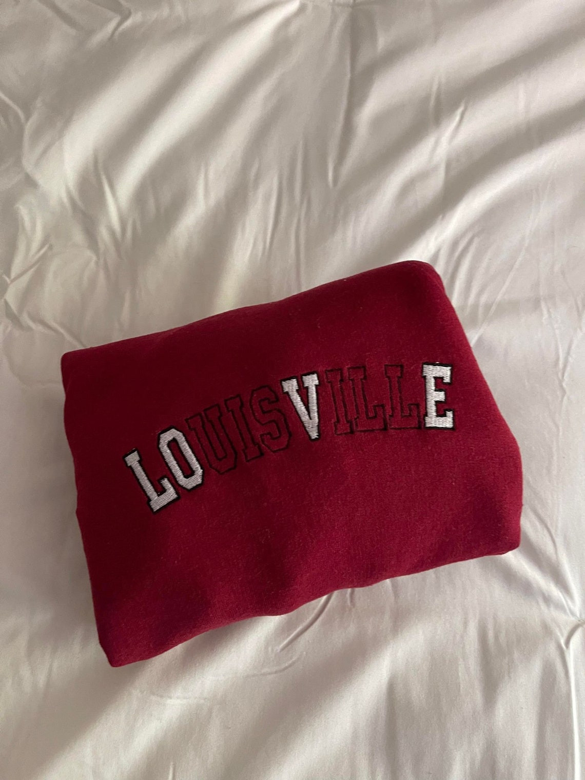 Louisville Love U Embroidered Sweatshirt