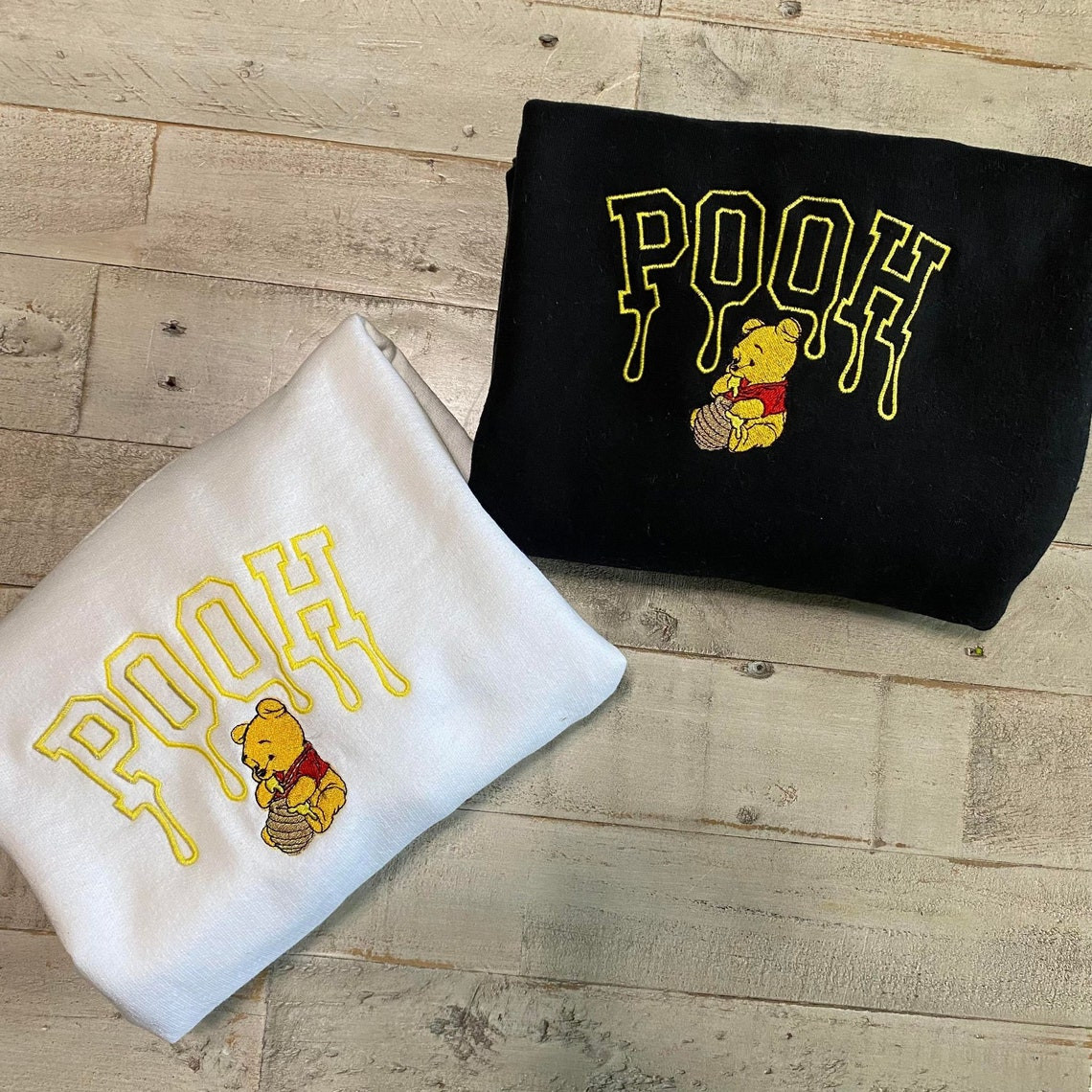 Winnie The Pooh Drip Embroidered Sweatshirt