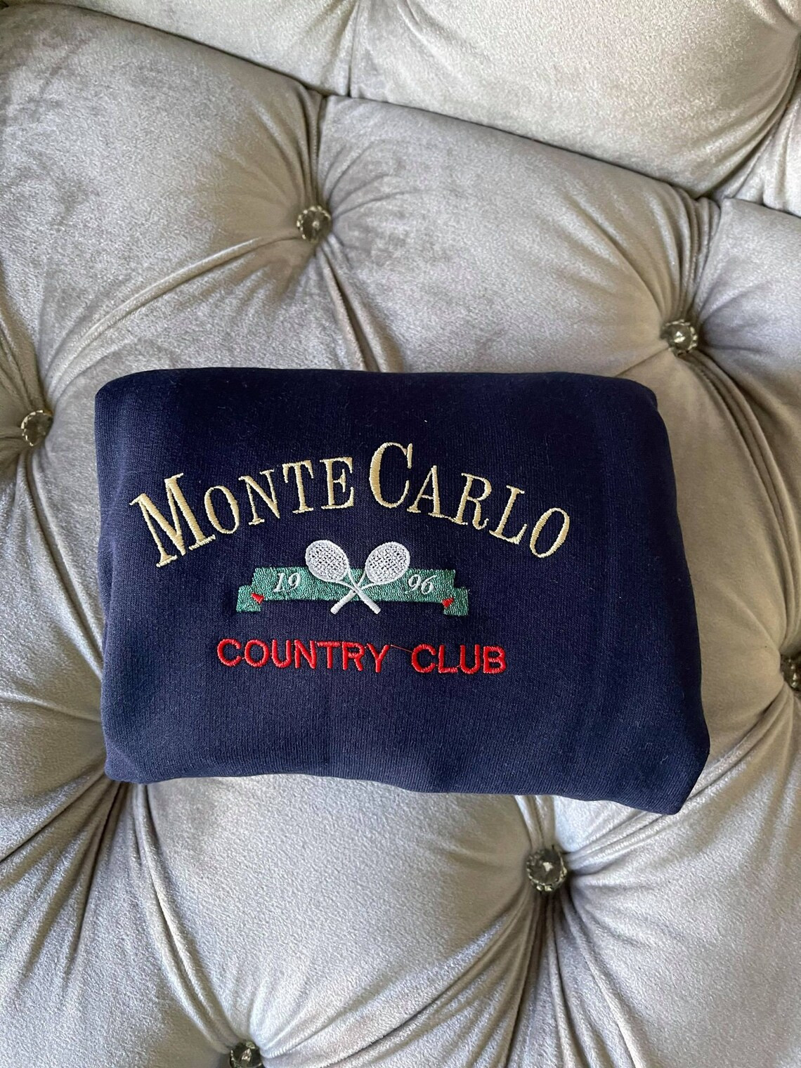 Monte Carlo Embroidered Sweatshirt