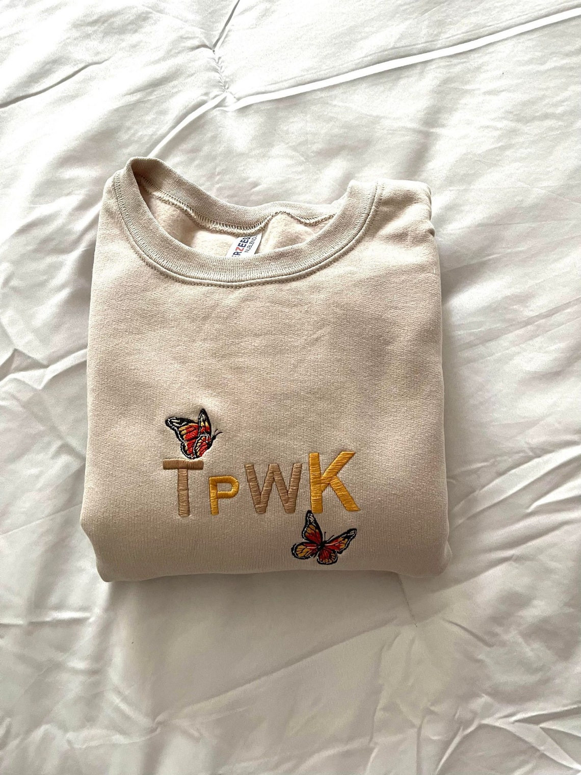 Tpwk Butterfly Embroidered Sweatshirt