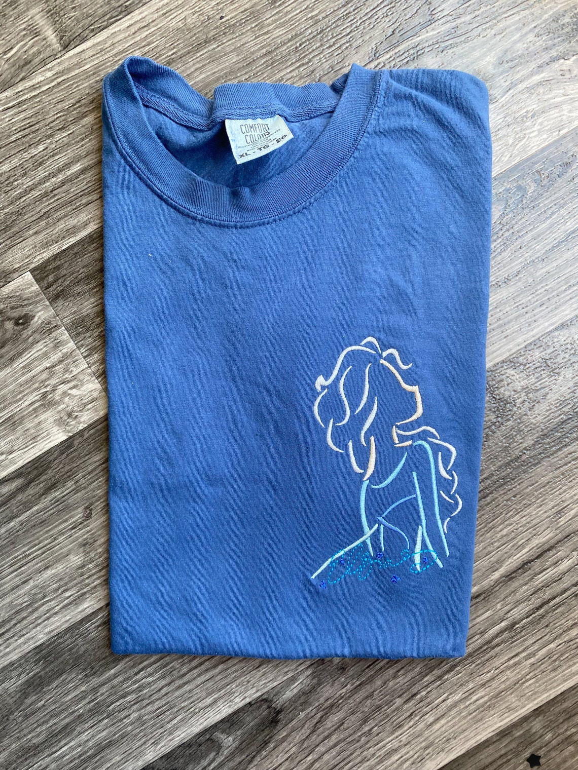 Elsa Embroidered T Shirt Disney Frozen Embroidered T Shirt Disney World Disneyland Embroidered Shirt