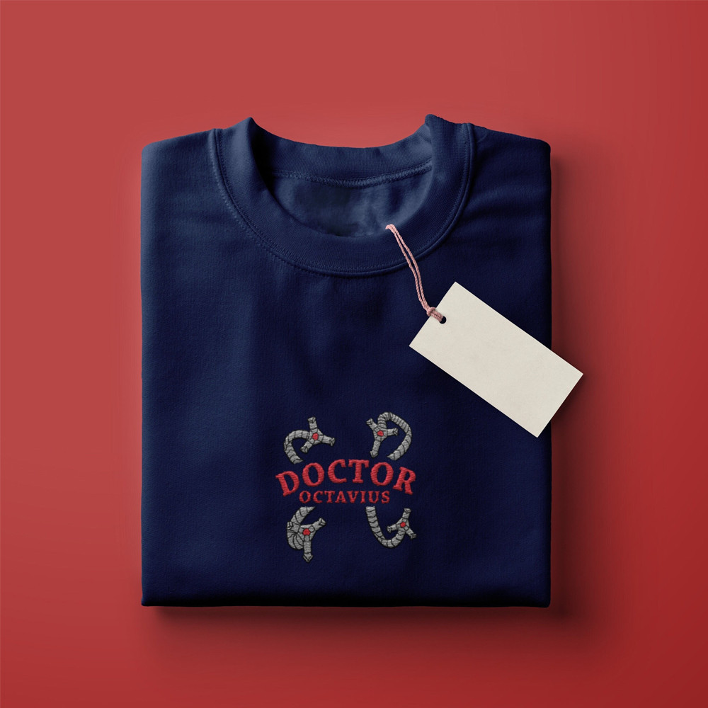 Embroidered Doctor Octavius Unisex Sweatshirt