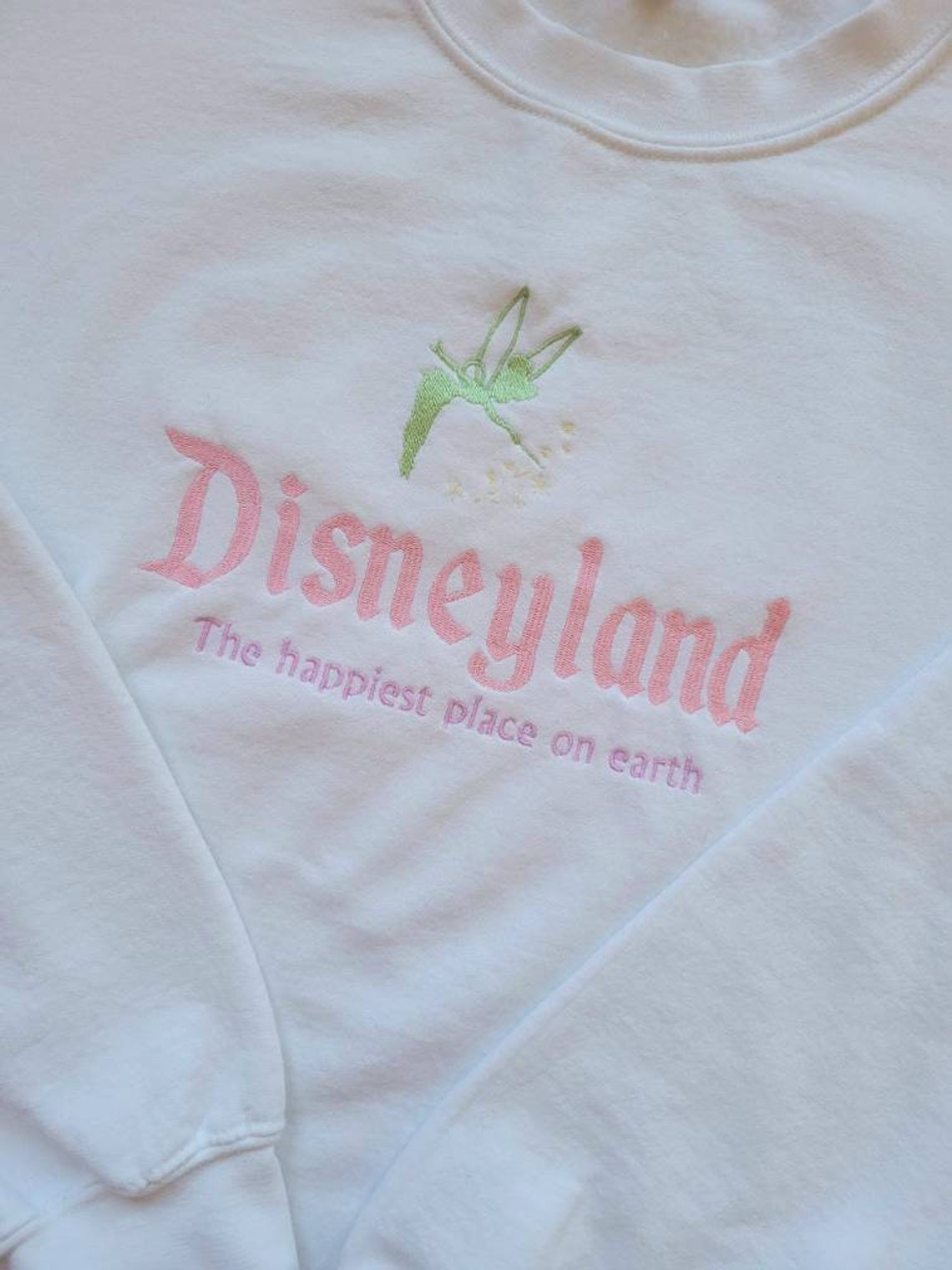 Disneyland Sweatshirt Sweater Embroidered Disneyland T-Shirt Embroidered Disneyland Shirt Embroidered