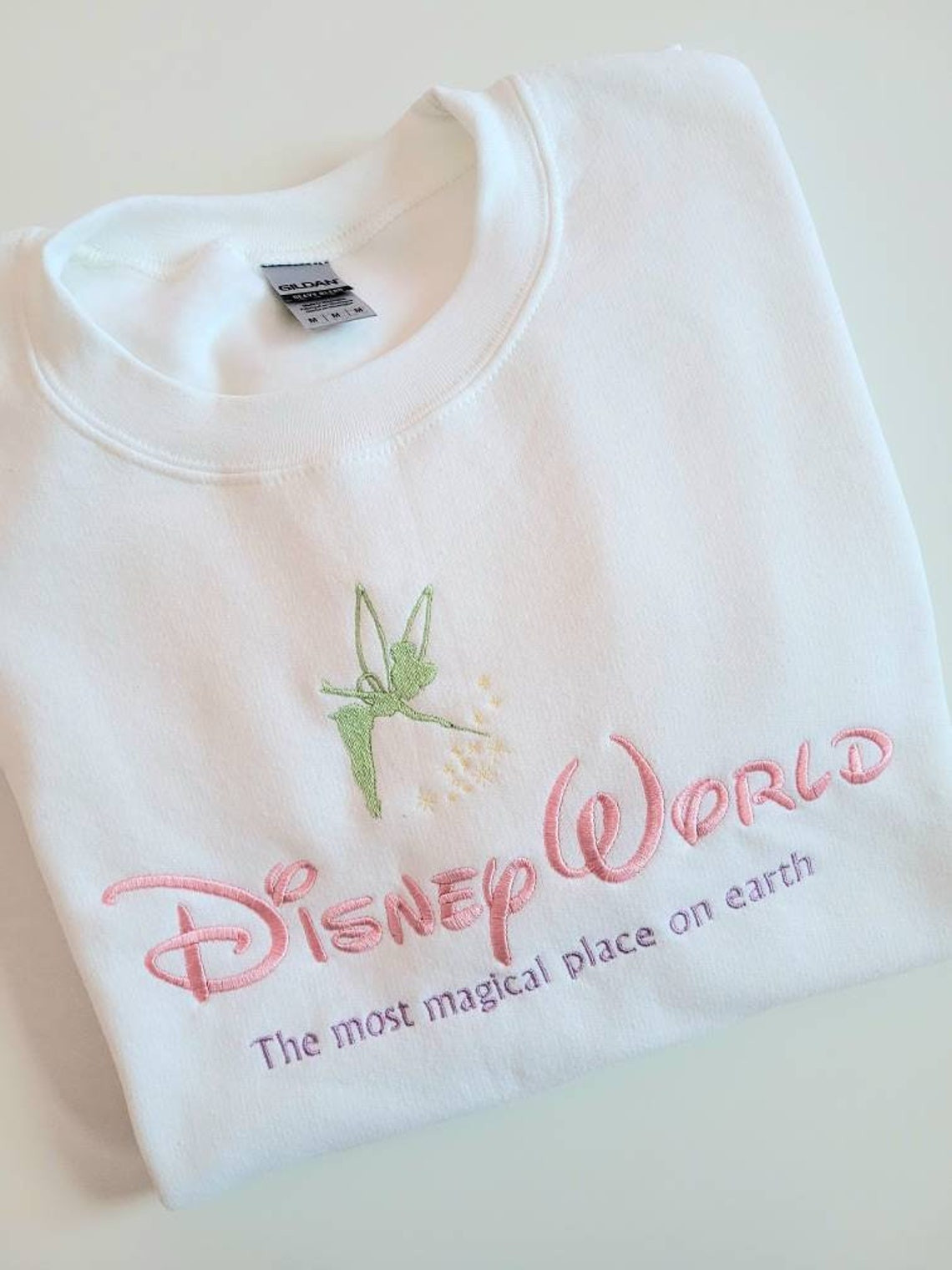 Disneyworld Sweatshirt Embroidered Disneyworld Crewneck Embroidered Disneyworld Sweater Embroidered Disneyworld Sweatshirt Or Tee Shirt