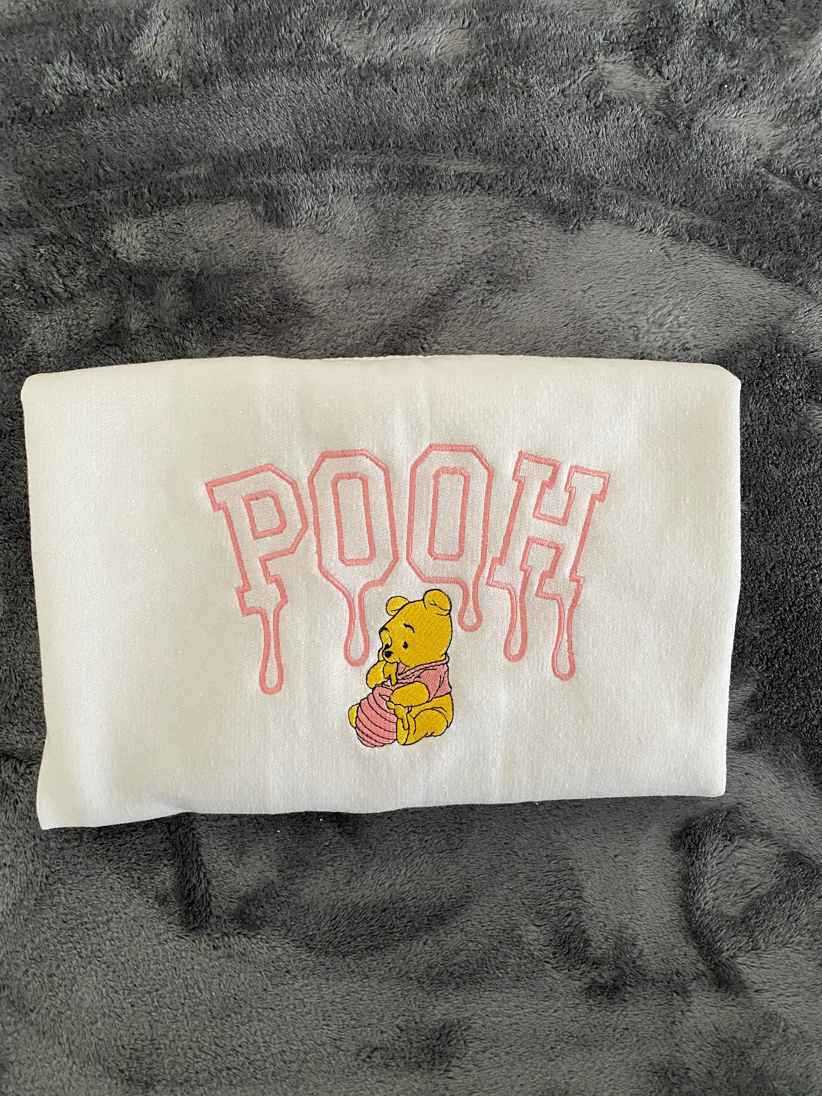 Winnie The Pooh Embroidered Sweatshirt