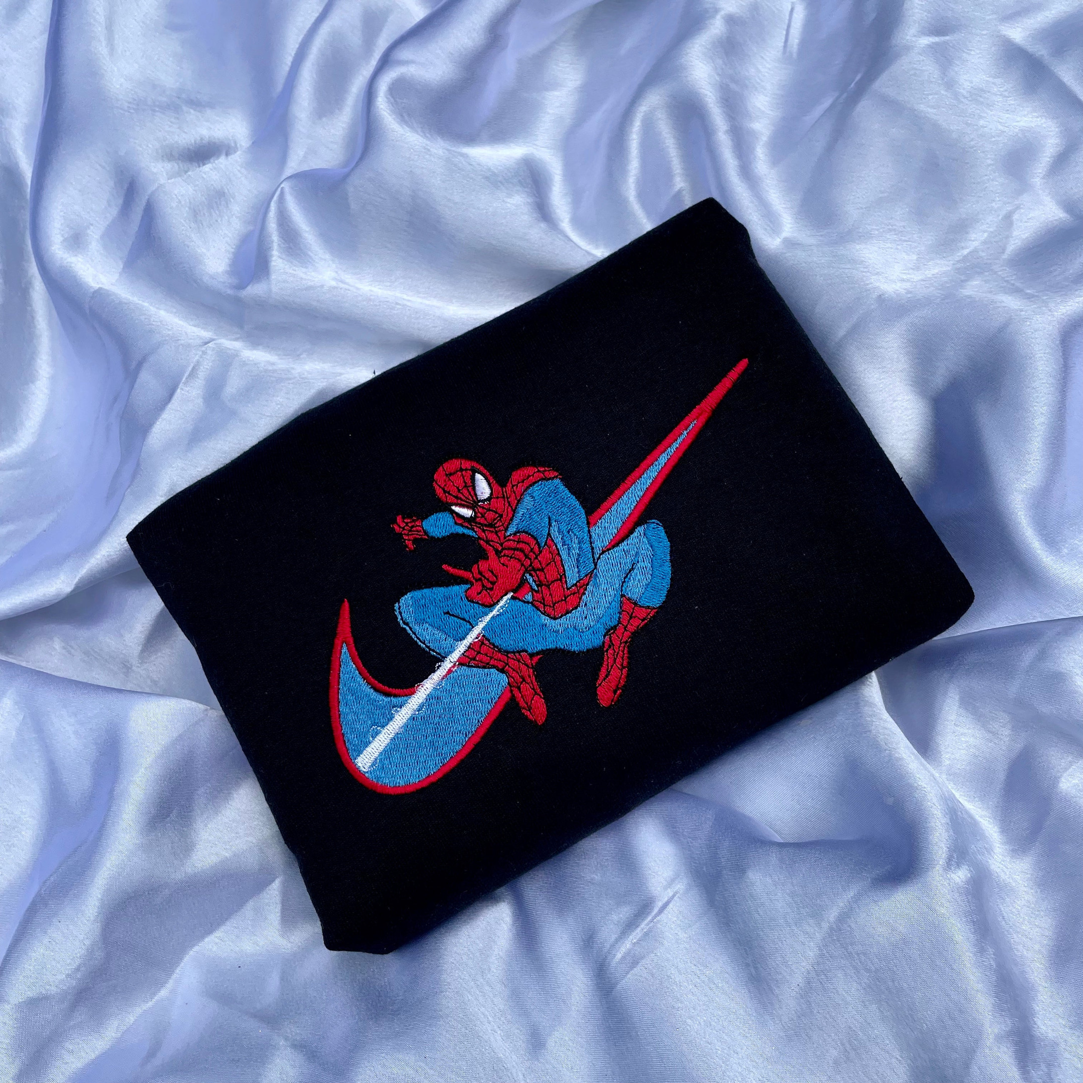 Spider-Man Embroidered Sweatshirt Hoodie