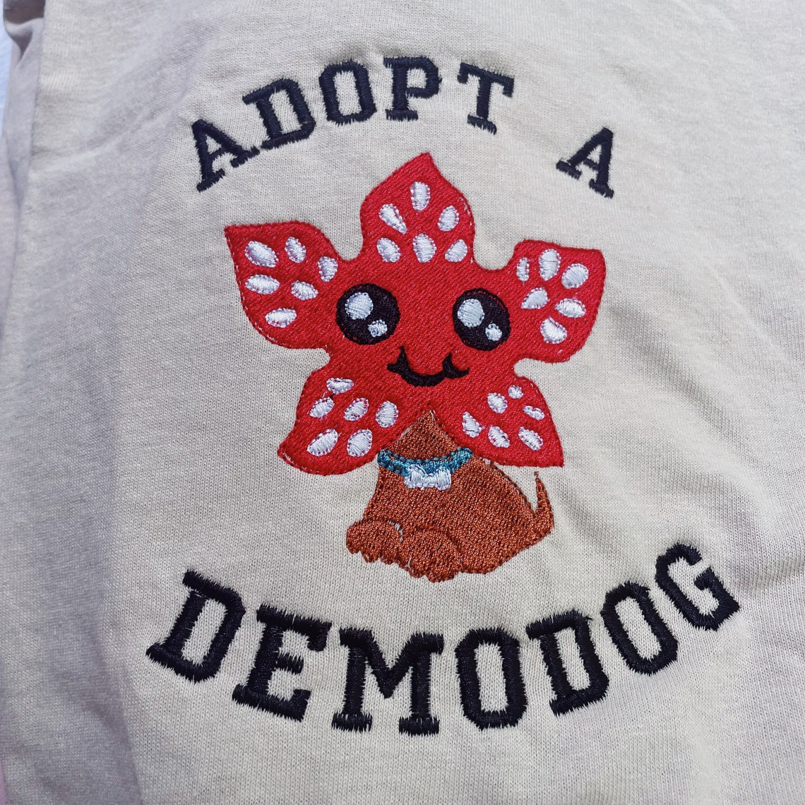 Stranger Things Demodog Embroidered T-Shirt