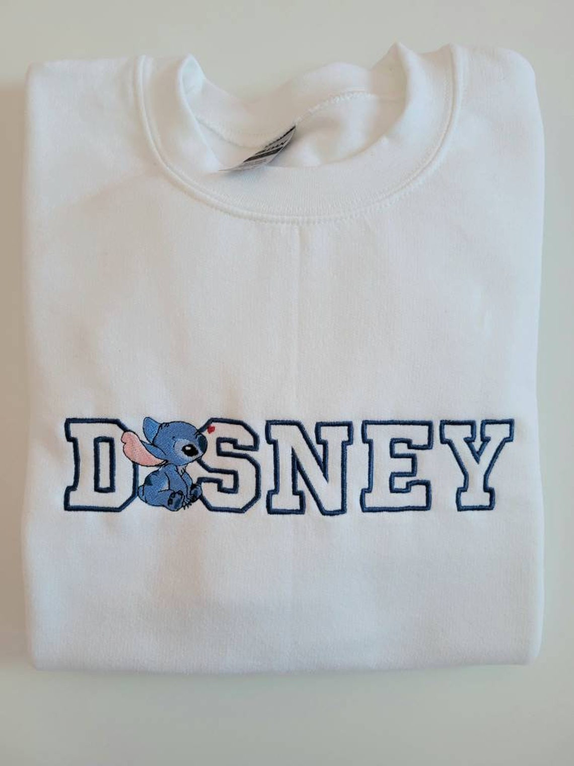 Disneyworld Sweatshirt Embroidered Stitch Sweatshirt Disneyworld Sweatshirt Disneyworld Shirt Embroidered Stitch Shirt T-Shirt