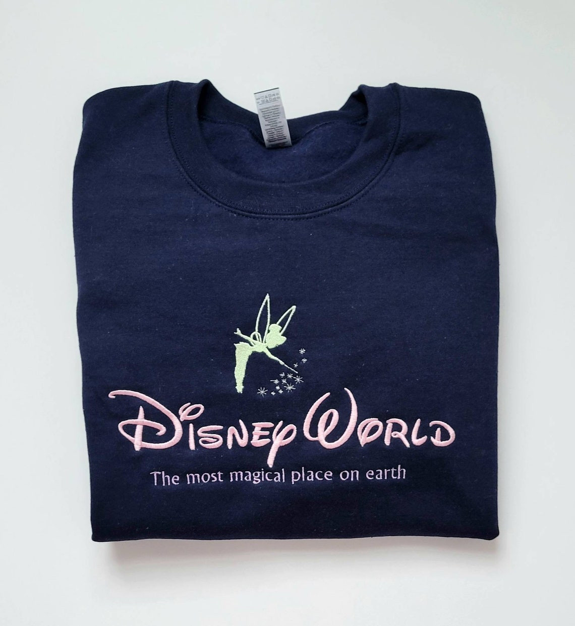 Disneyworld Sweatshirt Embroidered Disneyworld Crewneck Embroidered Disneyworld Sweater Embroidered Disneyworld Sweatshirt