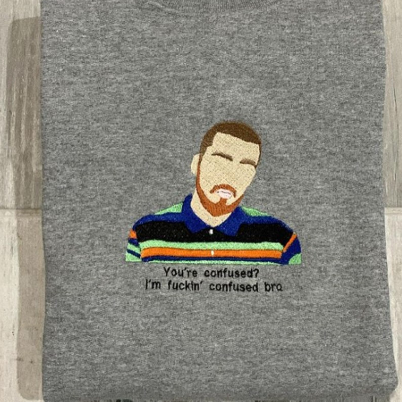 Fezco Euphoria Tv Show Embroidered Sweatshirt