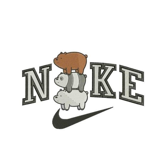 Nike Bare Bear Embroidered Shirt