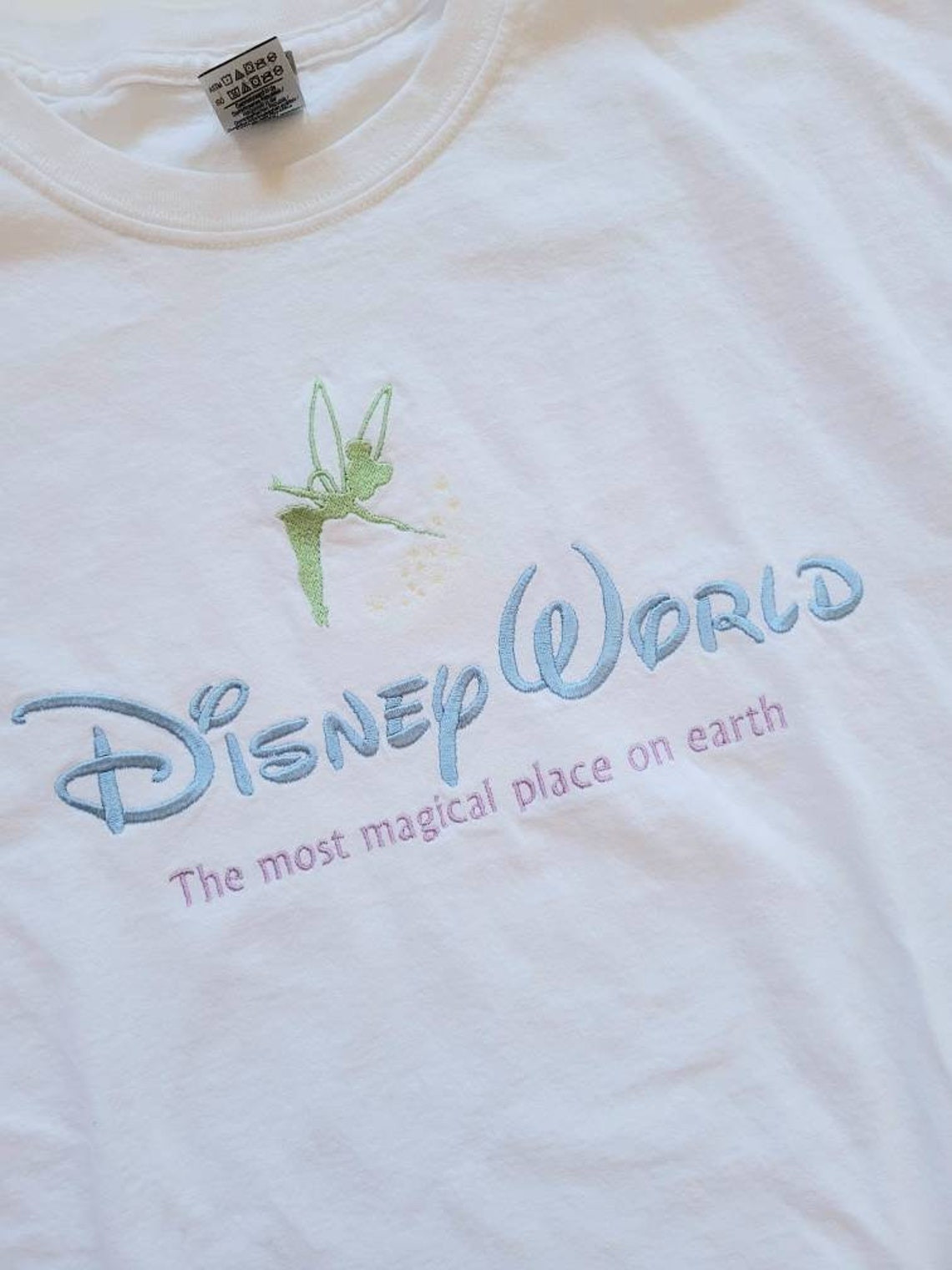 Disney World Short-Sleeve T-Shirt Disney World Tee Disney World Shirt Embroidered