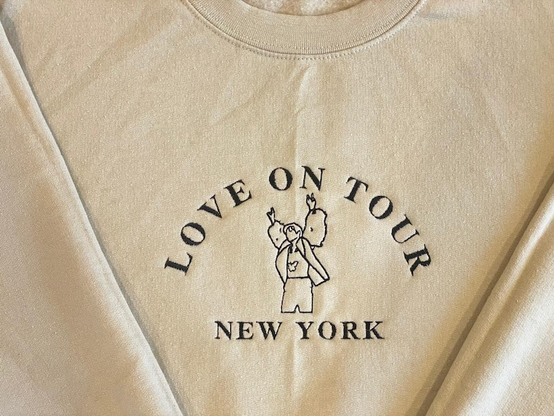 Harry Styles Love On Tour Embroidered Sweatshirt