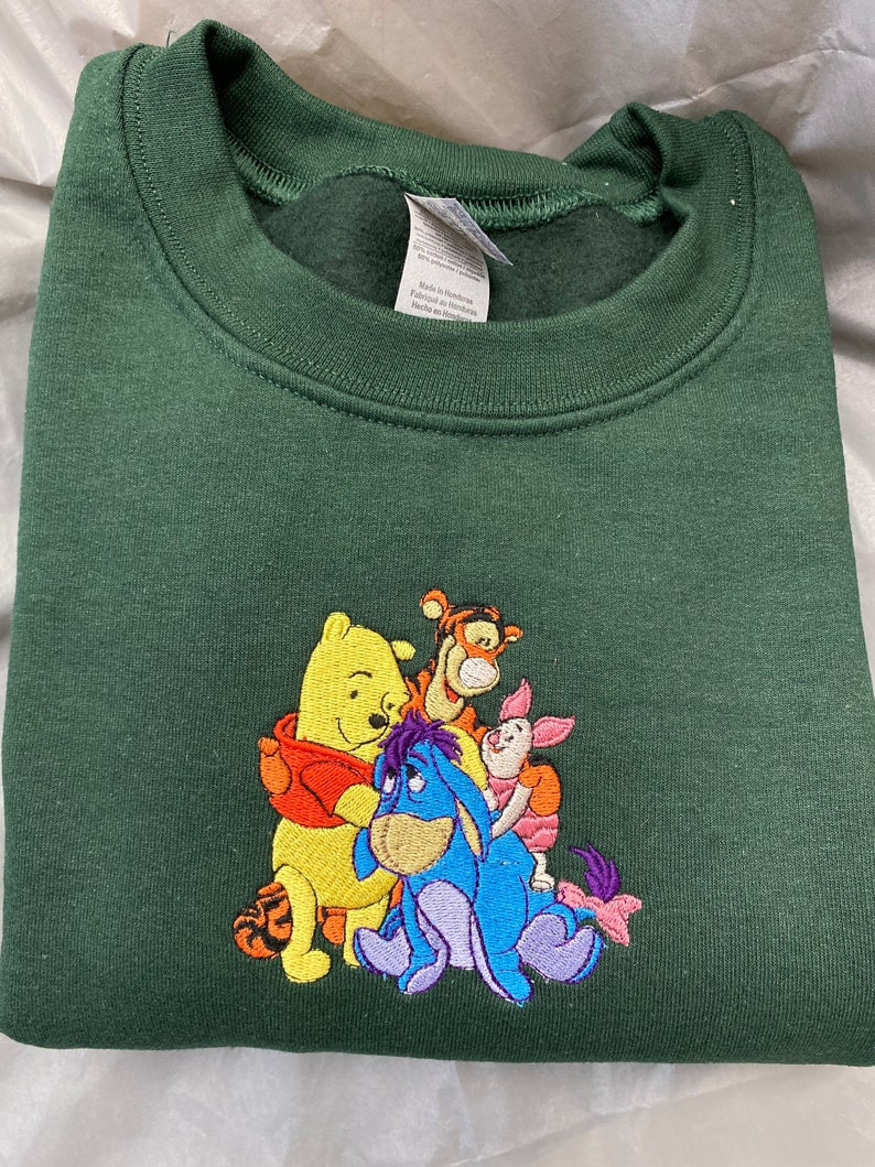 Winnie The Pooh And Friends Embroidered Sweatshirt