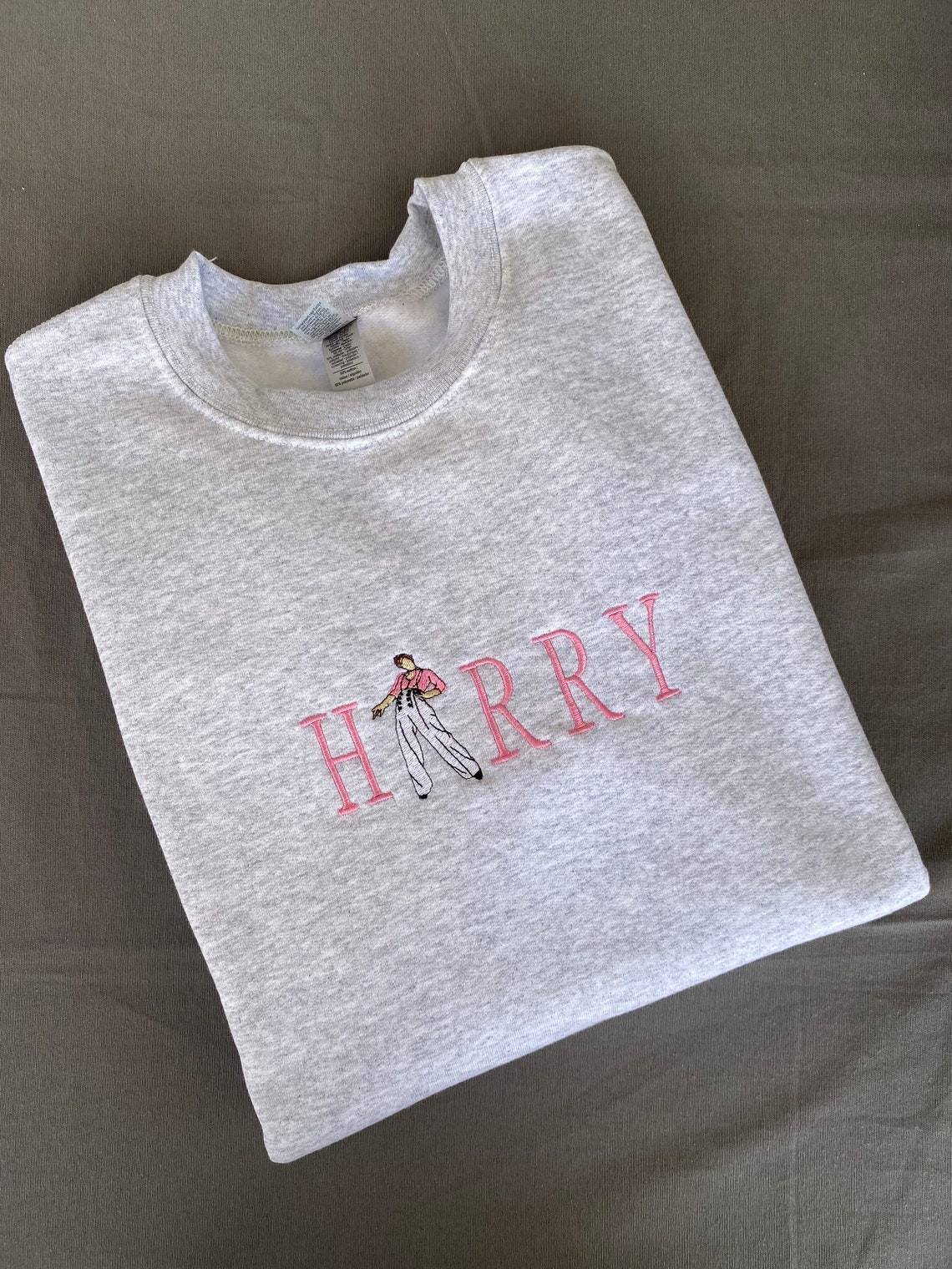 Harry Styles Embroidered Sweatshirt Harry Styles Apparel One Direction Youre No Good Alone Harry Styles Concert Harrys House