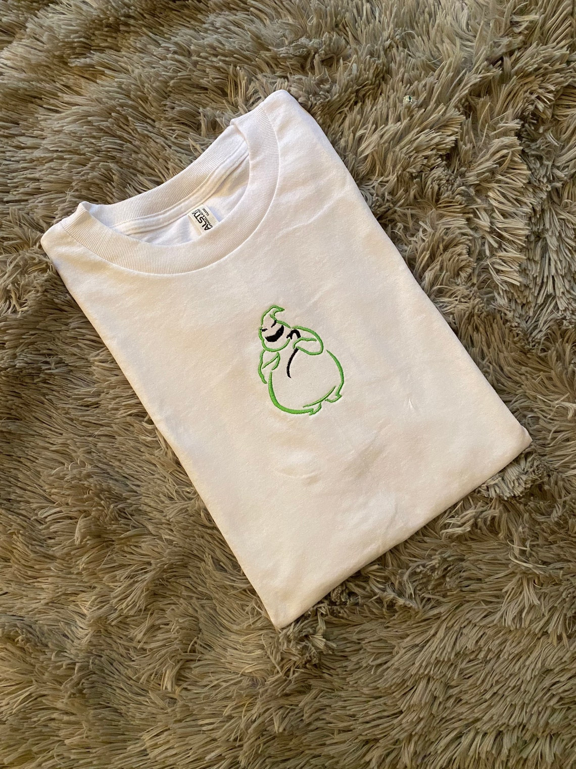 Oogie Boogie Embroidered Shirt Embroidered Crewneck Nightmare Before Christmas Embroidered Sweatshirt Crewneck Oogie Boogie