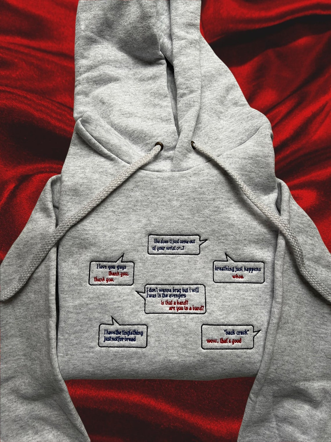 No Way Home Inspired Quotes Embroidery Hoodie