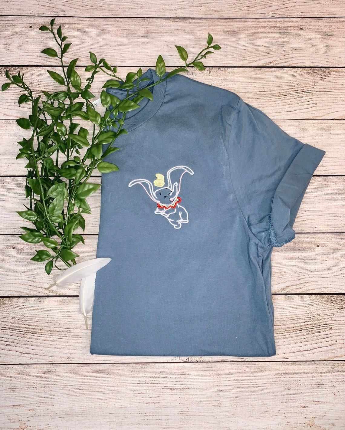 Dumbo Embroidered T-Shirt