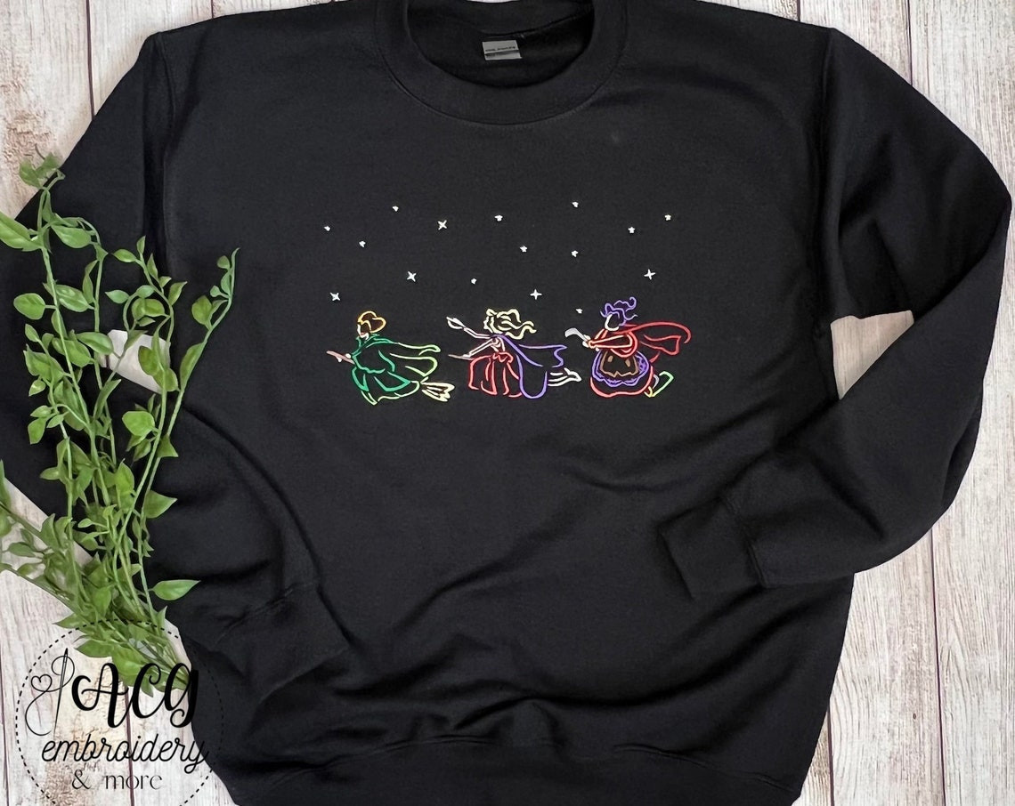 Hocus Pocus Embroidered Sweater