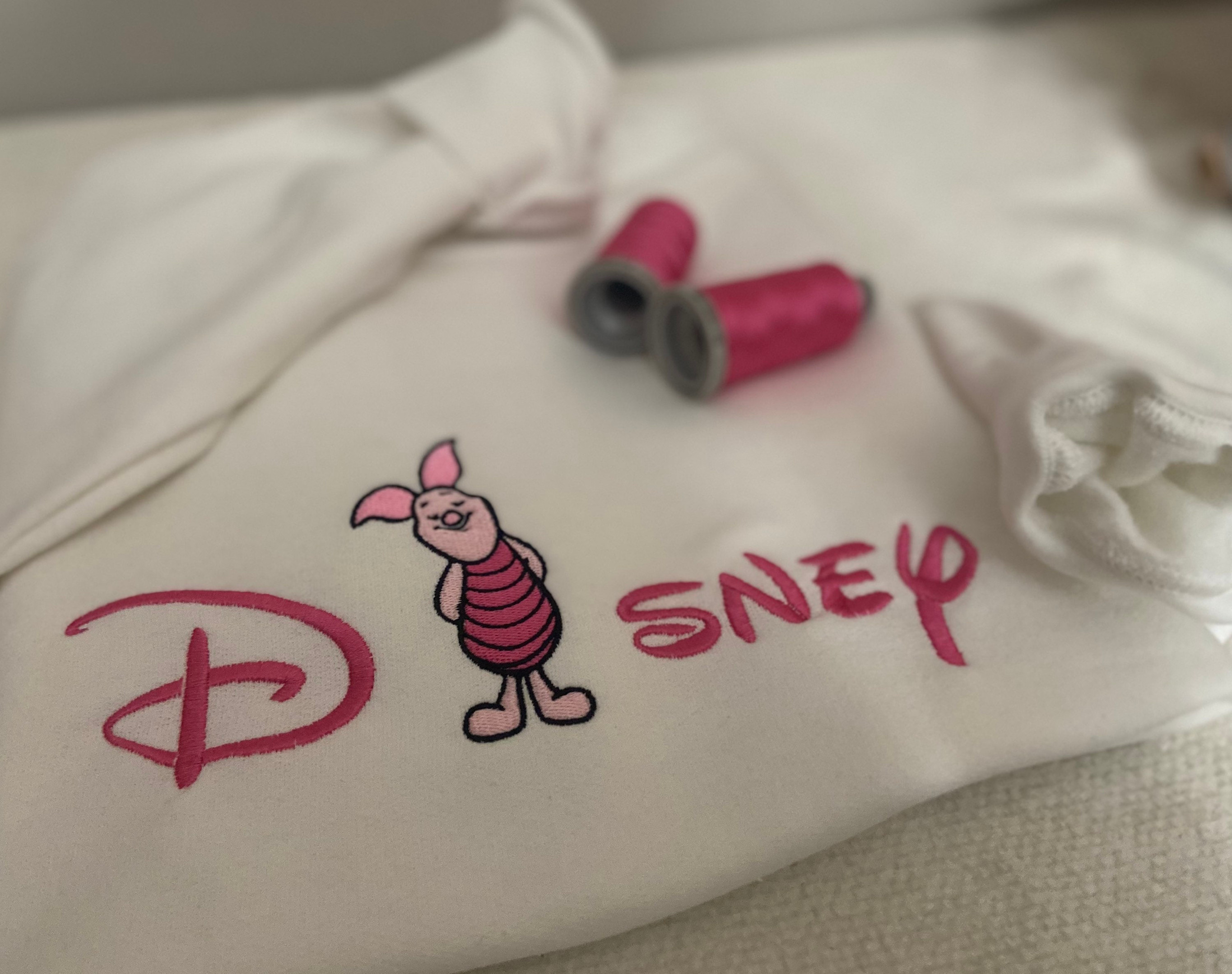 Embroidered Piglet Disney Sweatshirt