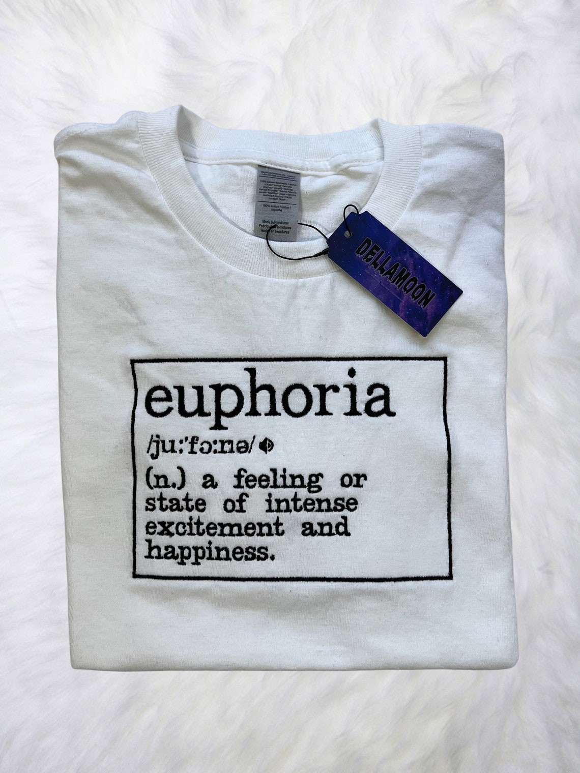 Euphoria Definition Embroidery T-Shirt