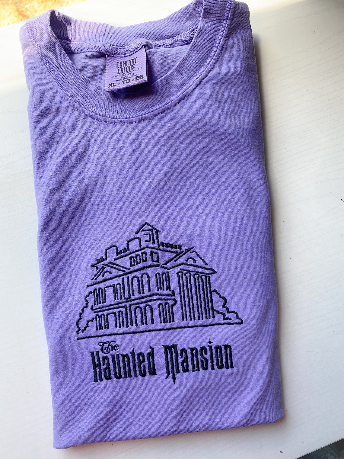 Haunted Mansion Embroidered Shirt Disney Parks Embroidered Shirt